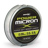 Matrix Power Micron X 0,09 mm 2lb 100m Matrix Power Micron X 0,09 mm 2lb 100m