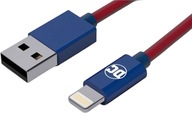 KÁBEL IPHONE IPAD APPLE LIGHTNING 1.2M MFI SUPERMAN KÁBEL IPHONE IPAD APPLE LIGHTNING 1.2M MFI SUPERMAN