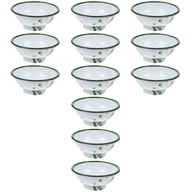 Malé porcelánové misky smaltovaná japonská ryža Malé porcelánové misky smaltovaná japonská ryža