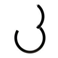 čierny KLIKAČKOVÝ PRSTEŇ 316L OCEL 1,2/10 mm čierny KLIKAČKOVÝ PRSTEŇ 316L OCEL 1,2/10 mm