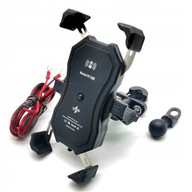 Držiak telefónu Indukčné nabíjanie 15W + USB Držiak telefónu Indukčné nabíjanie 15W + USB