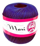 MAXI Madame Tricote 6335 kobaltová modrá MAXI Madame Tricote 6335 kobaltová modrá