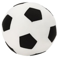 Plyšový mäkký plyšový futbal, bielo-čierna IKEA SPARKA 20 cm