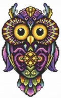Plátno C8337 OWL 23x37 krížiková výšivka