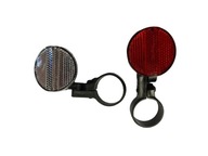 Odrazky na bicykel CATEYE vpredu a vzadu s 30 mm objímkou Odrazky na bicykel CATEYE vpredu a vzadu s 30 mm objímkou