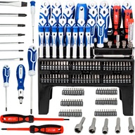 SADA SKRUTKOVAČOV, SKRUTKOVAČOV, BITOV, KĽÚČOV, ZÁSUVEK, TORX ALLENS S MAGNETOM 100 SADA SKRUTKOVAČOV, SKRUTKOVAČOV, BITOV, KĽÚČOV, ZÁSUVEK, TORX ALLENS S MAGNETOM 100