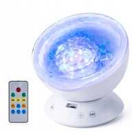 WAVE PROJEKTOR OCEAN NIGHT LAMP LED MUSIC S DIAĽKOVÝM REPRODUKTOROM WAVE PROJEKTOR OCEAN NIGHT LAMP LED MUSIC S DIAĽKOVÝM REPRODUKTOROM