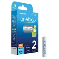 Batéria Panasonic Eneloop AAA 800mAh - 2 ks