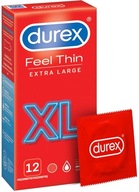 Durex Feel Thin XL kondómy tenké väčšie 12