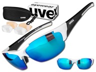 UVEX BLAZE III 2.0 BIELE BLACK MAT OKULIARE + ŠOŠOVKY UVEX BLAZE III 2.0 BIELE BLACK MAT OKULIARE + ŠOŠOVKY