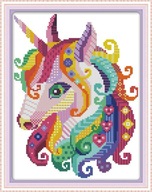 Súprava krížikového vyšívania Unicorn 11CT 28x39cm plátno Súprava krížikového vyšívania Unicorn 11CT 28x39cm plátno
