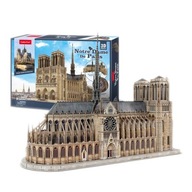 3D puzzle 293 ks. Kubická zábava Notre Dame de Paris 3D puzzle 293 ks. Kubická zábava Notre Dame de Paris