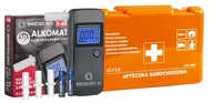Alkohol tester BACscan F-40 + kalibrácie a autolekárnička DIN-13164 Alkohol tester BACscan F-40 + kalibrácie a autolekárnička DIN-13164