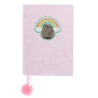 PUSHEEN plyšový zápisník s brmbolcom 80 kariet SWEET PUSHEEN plyšový zápisník s brmbolcom 80 kariet SWEET