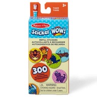 Samolepka Wow Tiger Safari doplnkové samolepky 300 kusov Melissa a Doug Samolepka Wow Tiger Safari doplnkové samolepky 300 kusov Melissa a Doug