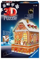 3D puzzle Ravensburger Perníková chalúpka 216 dielikov
