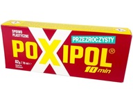 POXIPOL transparentné dvojzložkové lepidlo 82g POXIPOL transparentné dvojzložkové lepidlo 82g
