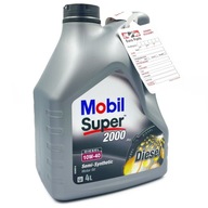 Motorový olej MOBIL SUPER 2000 4L 10W-40 10W40