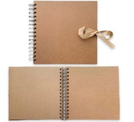 ALBUM NA ZDOBENIE SCRAPBOOKINGU 20,5 x 20,5 KRAFT ALBUM NA ZDOBENIE SCRAPBOOKINGU 20,5 x 20,5 KRAFT