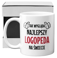 NAJLEPŠÍ logopéd hrnček pre logopéda ako darček NAJLEPŠÍ logopéd hrnček pre logopéda ako darček