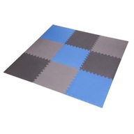 PUZZLE MAT MULTIPACK MODRO-SIVÁ 9 ELEMENTS MP10 10MM ONE FITNESS