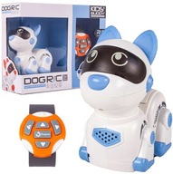 ROBOT DOG INTERAKTÍVNY PES DIAĽKOVO OVLÁDANÝ DIAĽKOVÝMI ŠTEKAMI zápästia ROBOT DOG INTERAKTÍVNY PES DIAĽKOVO OVLÁDANÝ DIAĽKOVÝMI ŠTEKAMI zápästia