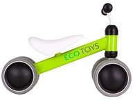 Cvičte mini balančný bicykel Green Ecotoys