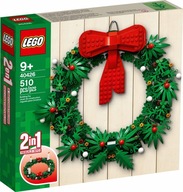Lego vianočný veniec 2v1 40426 Lego vianočný veniec 2v1 40426