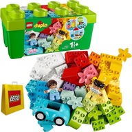 LEGO DUPLO Box VEĽKÉ KREATÍVNE BLOKY 10913 + LEGO papierová taška