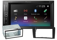 RÁDIO PIONEER 2 DIN DAB+ BLUETOOTH AUDI A3 8P