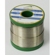 Cín Sn62Pb36Ag2 so striebrom a tavidlom 1,0mm 250g Cín Sn62Pb36Ag2 so striebrom a tavidlom 1,0mm 250g