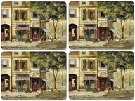 Paris Cork prestieranie stôl 4 ks Pimpernel 40x30