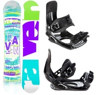 Snowboard RAVEN Venus 144cm + viazanie MP180