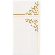 Vrecká FLUSHLINE, elegantný zlatý ornament Vrecká FLUSHLINE, elegantný zlatý ornament