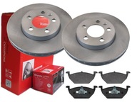 BREMBO PREDNÉ DISKY, DESTIČKY, VW POLO AW1, 256MM BREMBO PREDNÉ DISKY, DESTIČKY, VW POLO AW1, 256MM