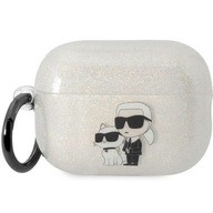 Púzdro KARL Glitter obal pre Apple Airpods Pro 2 Púzdro KARL Glitter obal pre Apple Airpods Pro 2