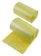PLASTOVÉ vrecia na triedenie 60L, žlté, 100 ks (2 rolky) PLASTOVÉ vrecia na triedenie 60L, žlté, 100 ks (2 rolky)