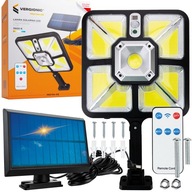 SOLÁRNE LED LAMPA, SNÍMAČ POHYBU SÚMRAK