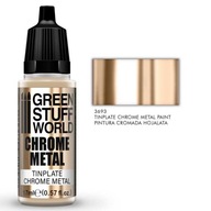 Chrome Paint Tinplate 17ml - farba so zrkadlovým efektom Chrome Paint Tinplate 17ml - farba so zrkadlovým efektom