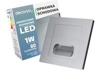 Schodiskové osvetlenie LED svietidlo na schodisko Schodiskové osvetlenie LED svietidlo na schodisko