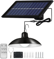 LED lampa so solárnym panelom kempingová žiarovka