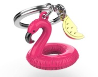 Kľúčenka na plávanie ružový plameniak - MTM