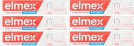 ELMEX Bieliaca zubná pasta SET 6x 75ml ELMEX Bieliaca zubná pasta SET 6x 75ml