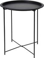 LOFT čierny kovový stolík, 53 cm LOFT čierny kovový stolík, 53 cm