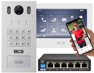 Video interkom BCS-PAN1601S-S/BCS-MON7700W-S Switch POE Application Encryptor