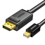 Ugreen Mini DisplayPort - DisplayPort kábel 1,5 m čierny Ugreen Mini DisplayPort - DisplayPort kábel 1,5 m čierny