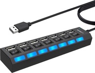 HUB USB 2 0 Port Splitter 7 USB Hub HUB USB 2 0 Port Splitter 7 USB Hub