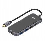 Adaptér HUB USB-C 5v1 HDMI USB PD multiplikátor