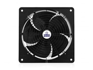 Ventilátor na varnej doske, 3500 m³/h, výfuk do 80°C, nástenný, 230V, axiálny, 350mm