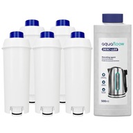 5x DELONGHI Espresso Machine Filter Odvápňovač 500 ml 5x DELONGHI Espresso Machine Filter Odvápňovač 500 ml